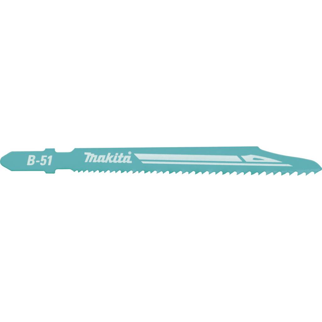 Cutia de lame Makita B-06476 Lame pentru jocghifare B-51 din metal, 5 bucăți.