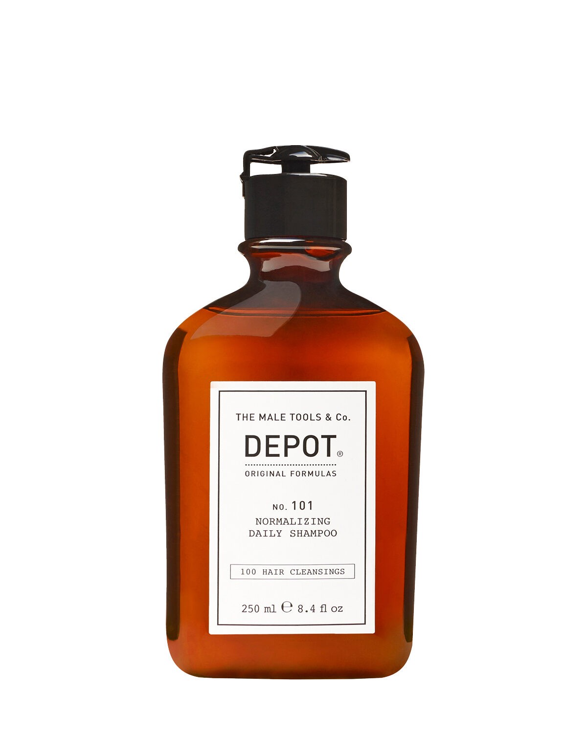 Depozit, 100 Curățare a părului nr. 101, Complex botanic, Spumă de par, Înregluitoare, 250 ml
