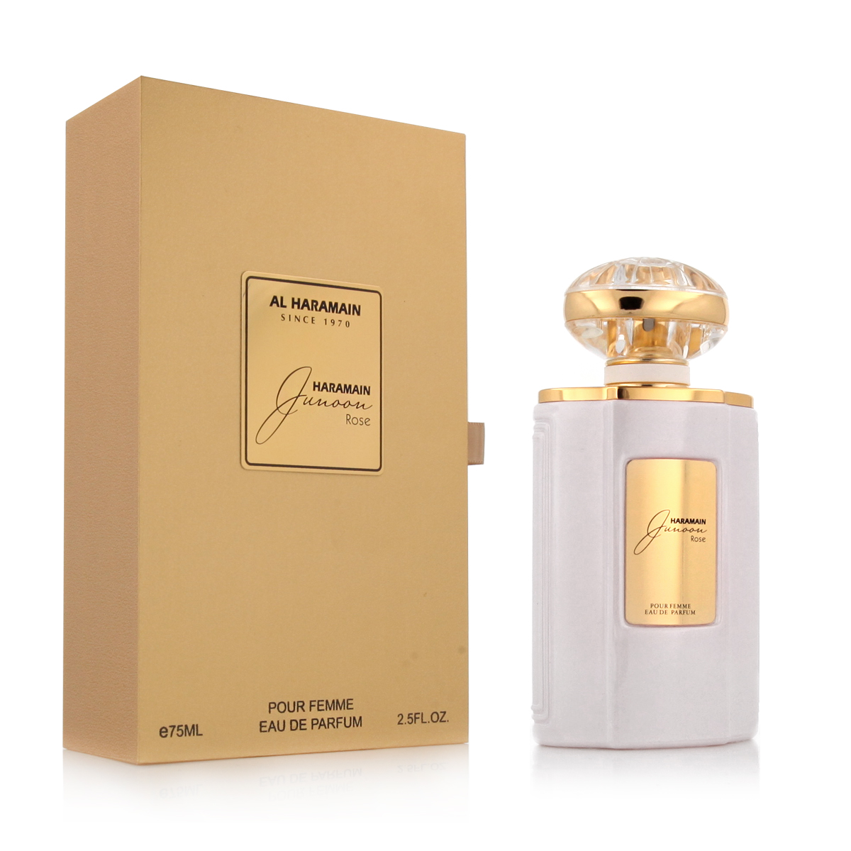 Al Haramain Junoon Rose Eau De Parfum 75 ml (femeie)