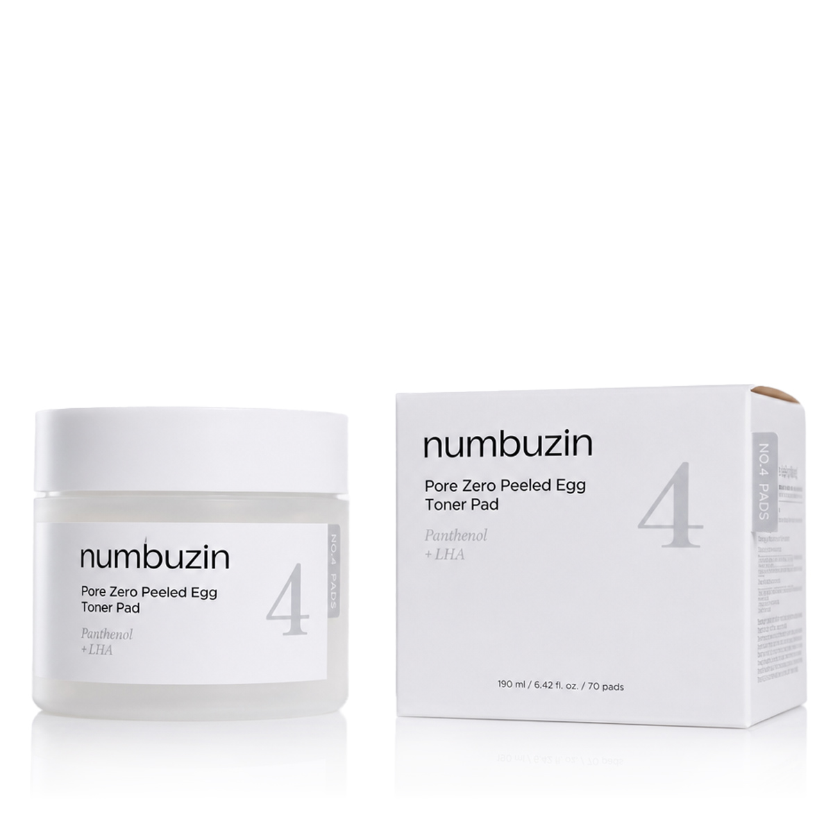 Numbuzin No:4 Cilt Bakımı Suyu Çekirdekli Kabuklu Yumurta Tonu Kuru Pamuk 190 ml
