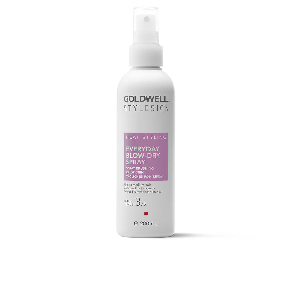 Goldwell, Sprăiala de zi cu zi a stilului la uscat, Primitor pentru păr, Protecție termică și menținere a stilului, 200 ml.