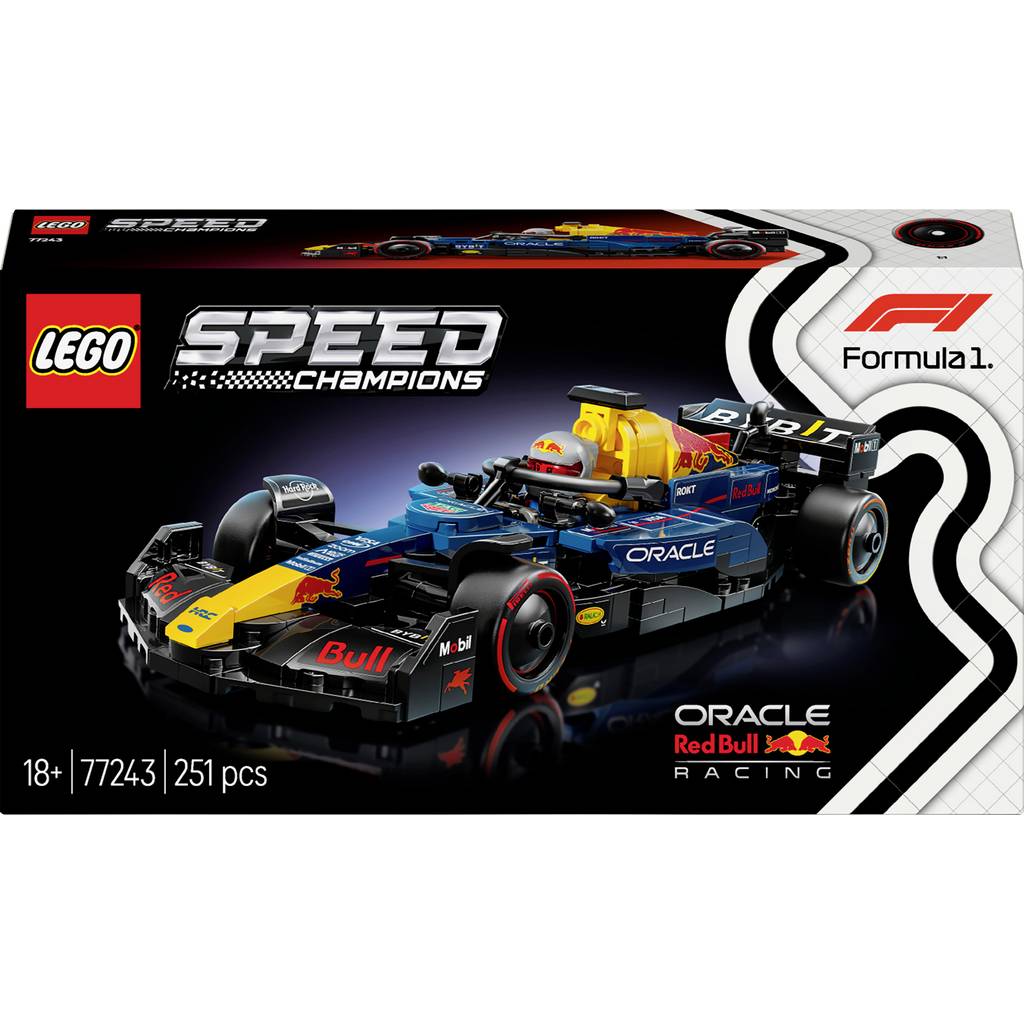 77243 Mașina de curse a Formulei 1 LEGO Speed Champions Oracle Red Bull Racing RB20 77243