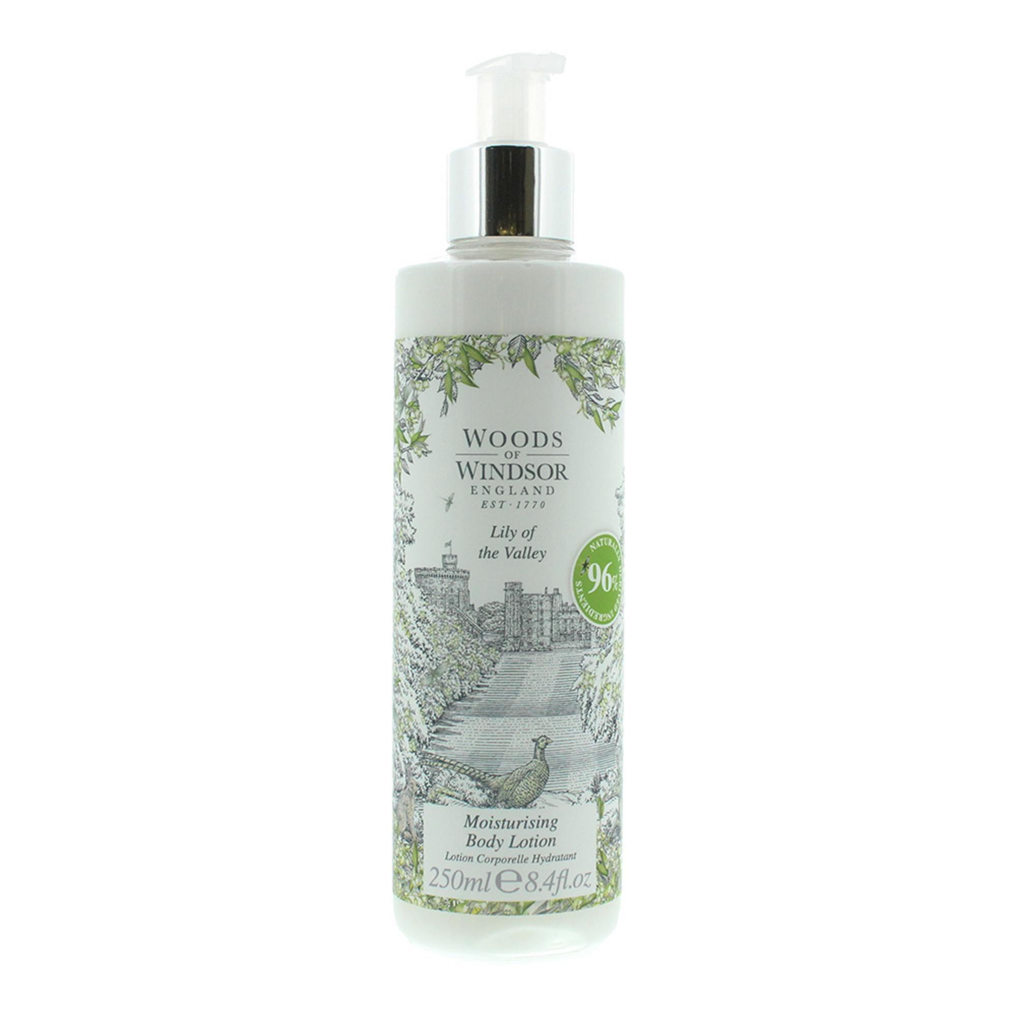 Windsor de Woods, Trandafirul Câmpului, Îngrijire hidratantă, Loțiune corporală, 250 ml
