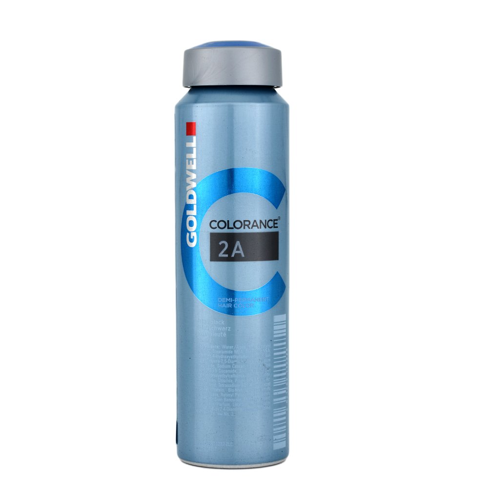 Goldwell, Colorance Acid, Părul de culoare demi-permanentă, 2A Negru-Alb, 120 ml.