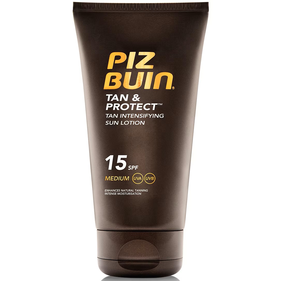 Piz Buin, Tan & Protecție, Accelerează Bronzarea Naturală, Creme de protecție solară, FPA 15, 150 ml.