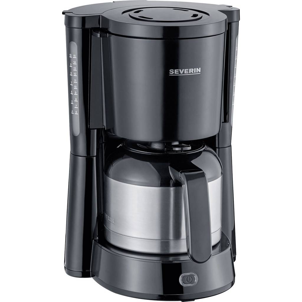 Severin KA 4835 Coffee maker Black Cup volume=8 KA 4835